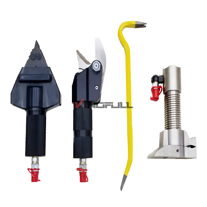 Individual rescue and demolition tools set