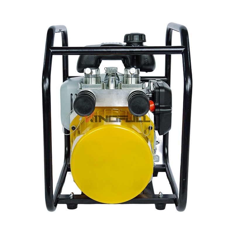 Double output hydraulic powered pump