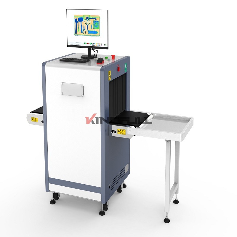 High sensitivity airport security baggage scanning machine